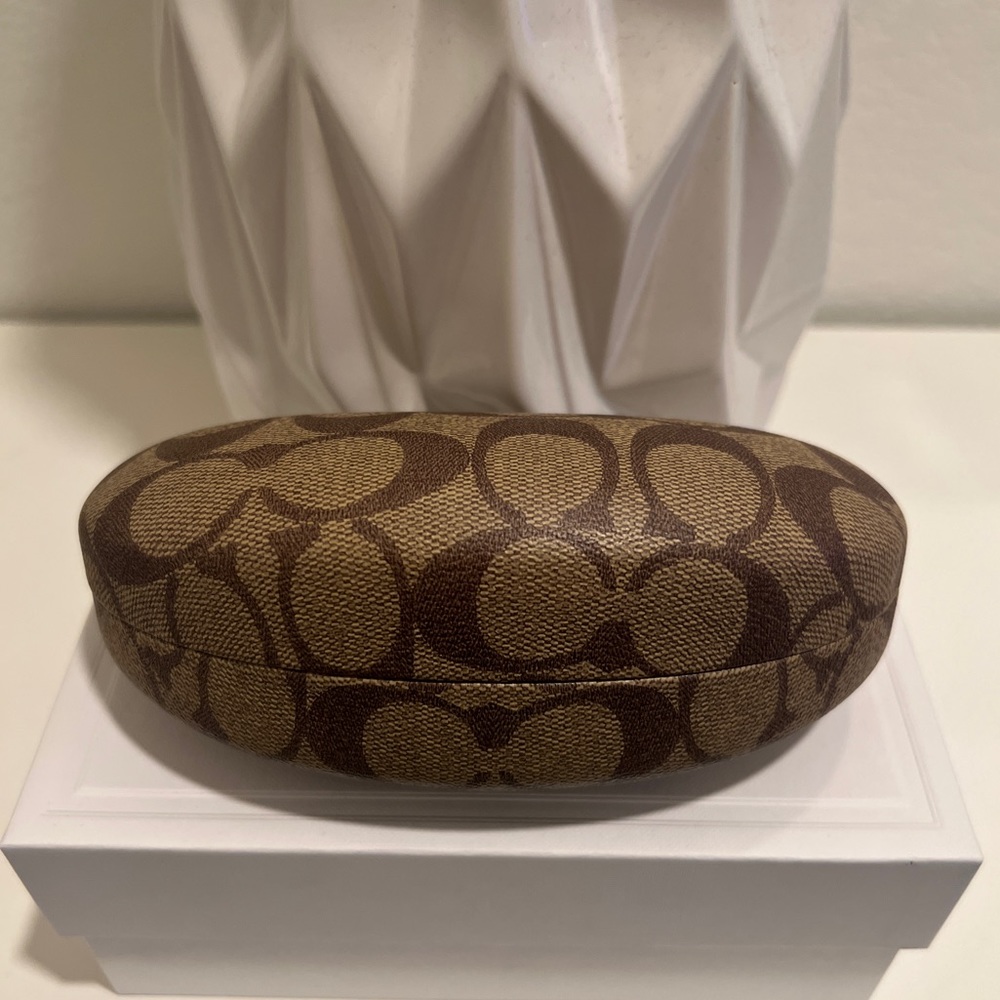 Coach Signature Sunglass Case